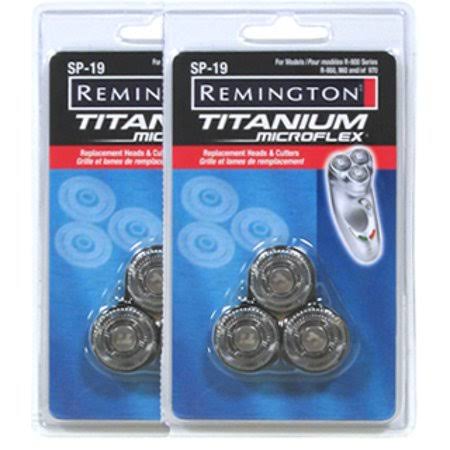 Remington Sp-19 Replacement Heads u0026 Cutters (2 Pack) for R-835 Model